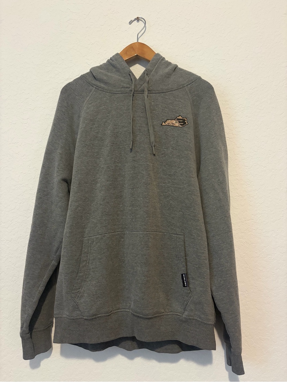 BURLEBO Gray Pullover Hoodie